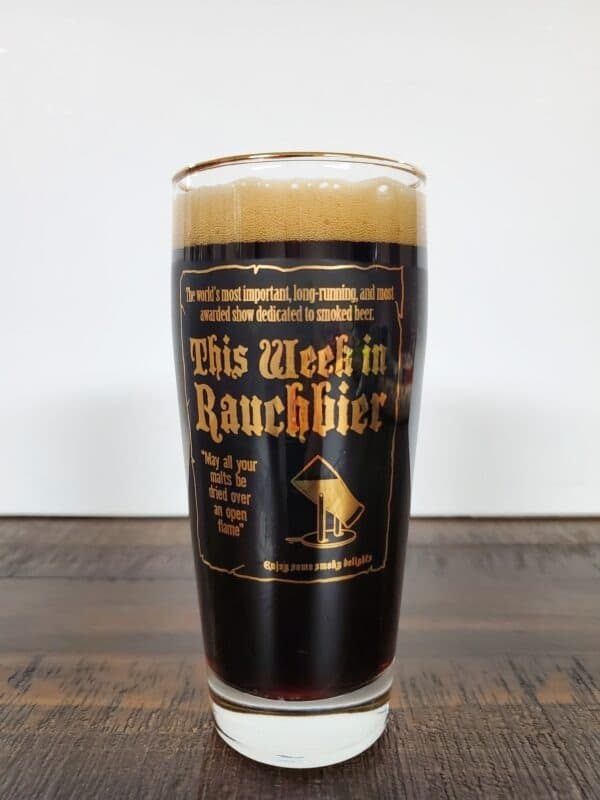 This Week In Rauchbier Glass